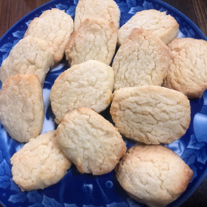 アラジントースター使用♪サクサクバタークッキー